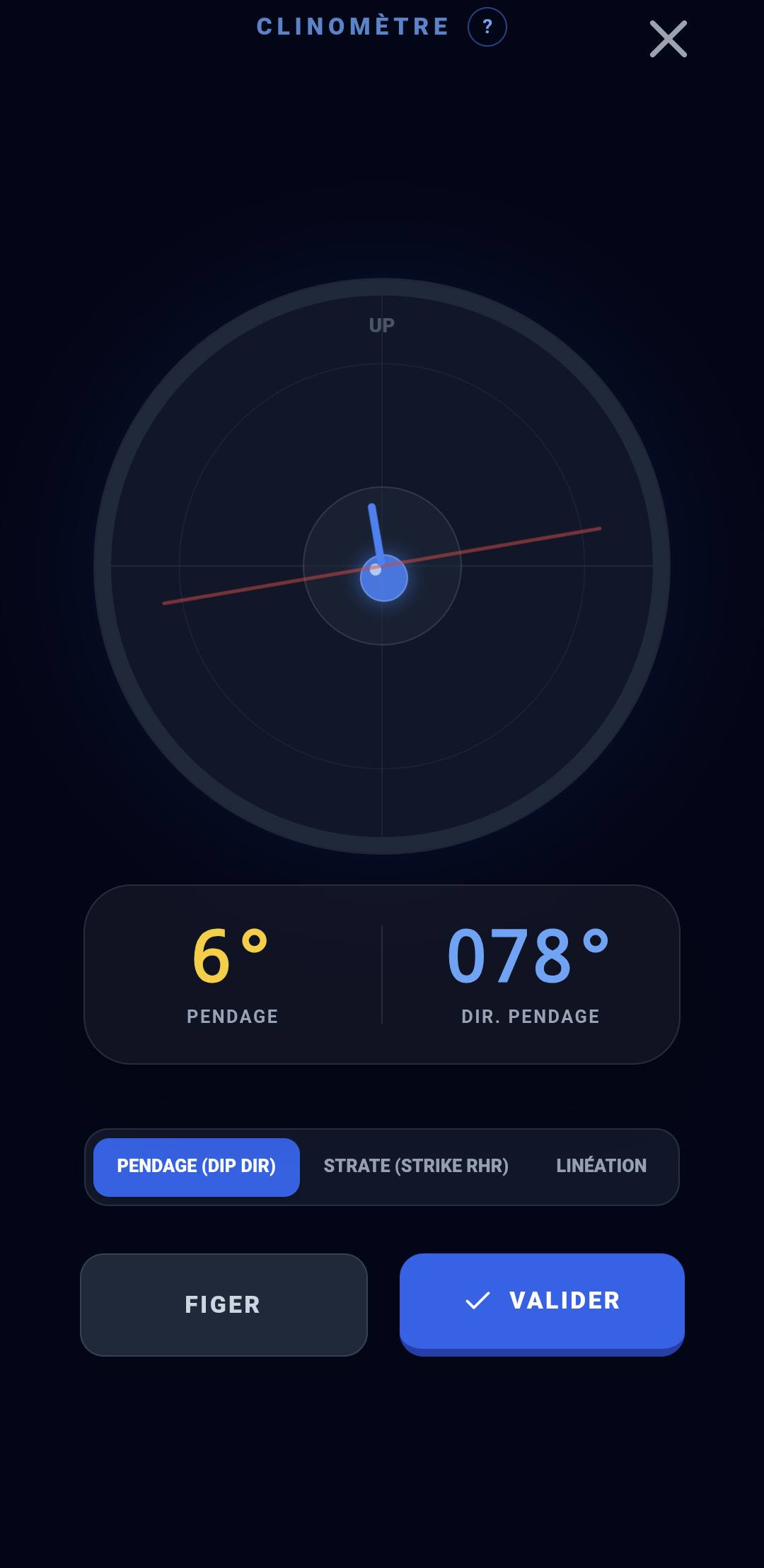 Lithotheque data and export interface